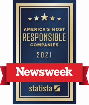 Newsweek Most Responsible Companies 2021 logo