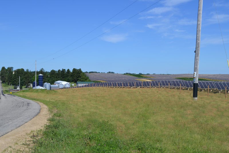 Simulation of Cassville Solar Project