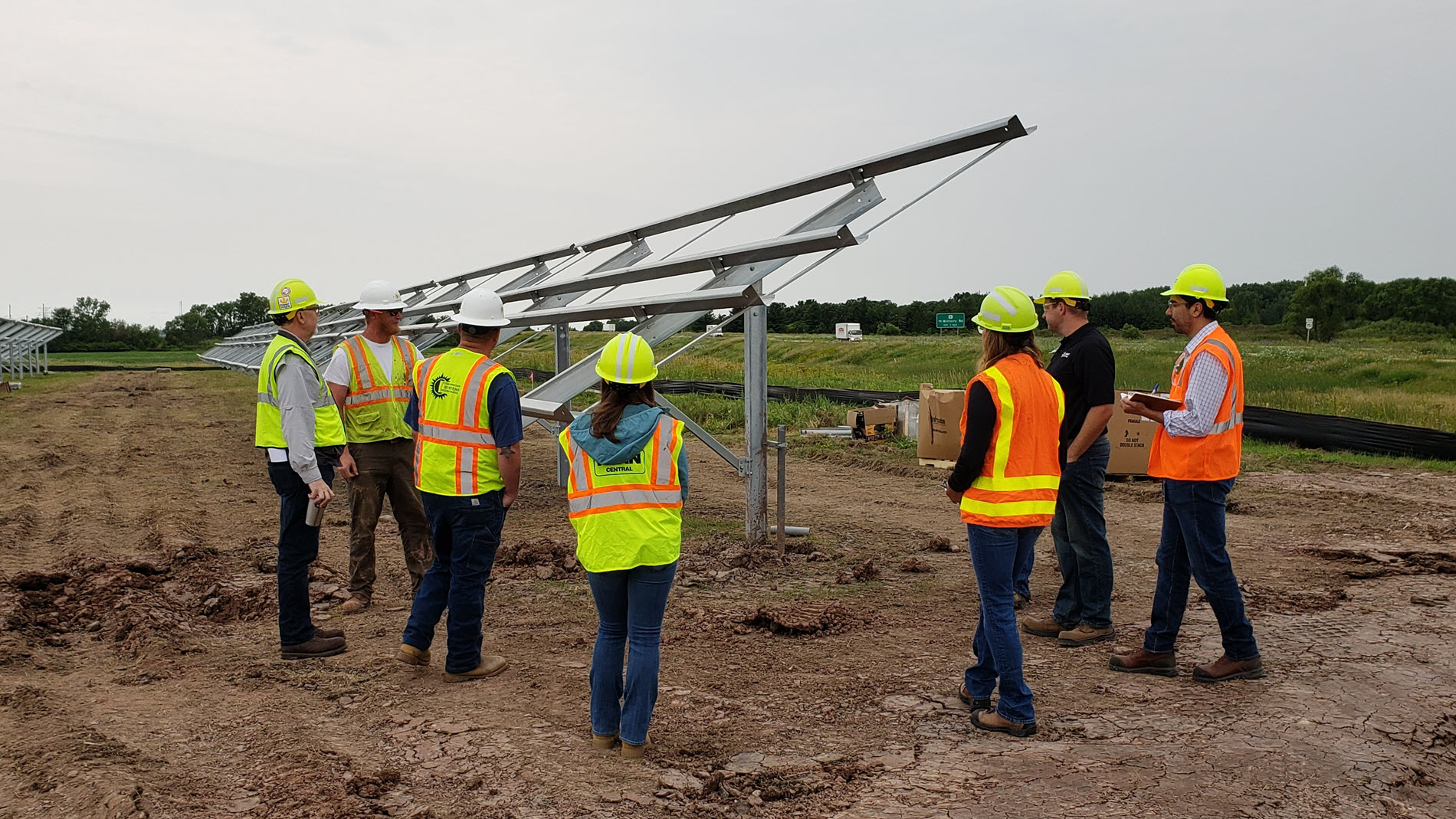 July 2021 - Alliant Energy® Community Solar – Fond du Lac Fond du Lac Community Solar construction