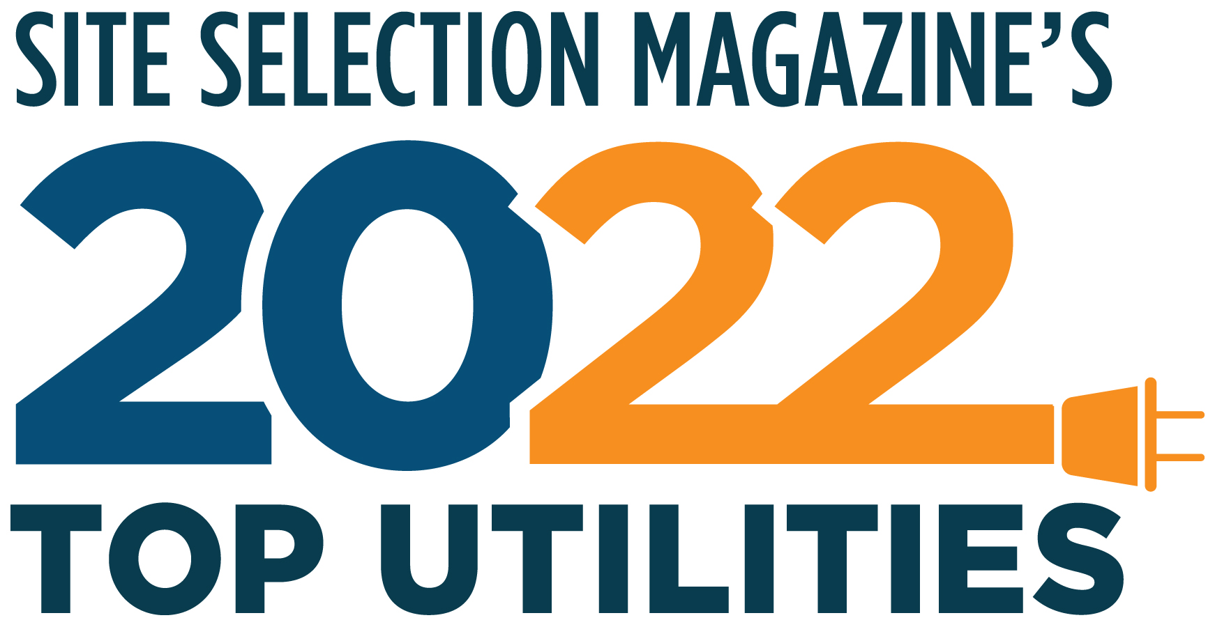 logo for Site Selector Magazine Top Utility Award in 2022