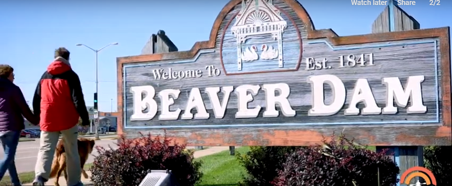 Welcome to Beaver Dam sign