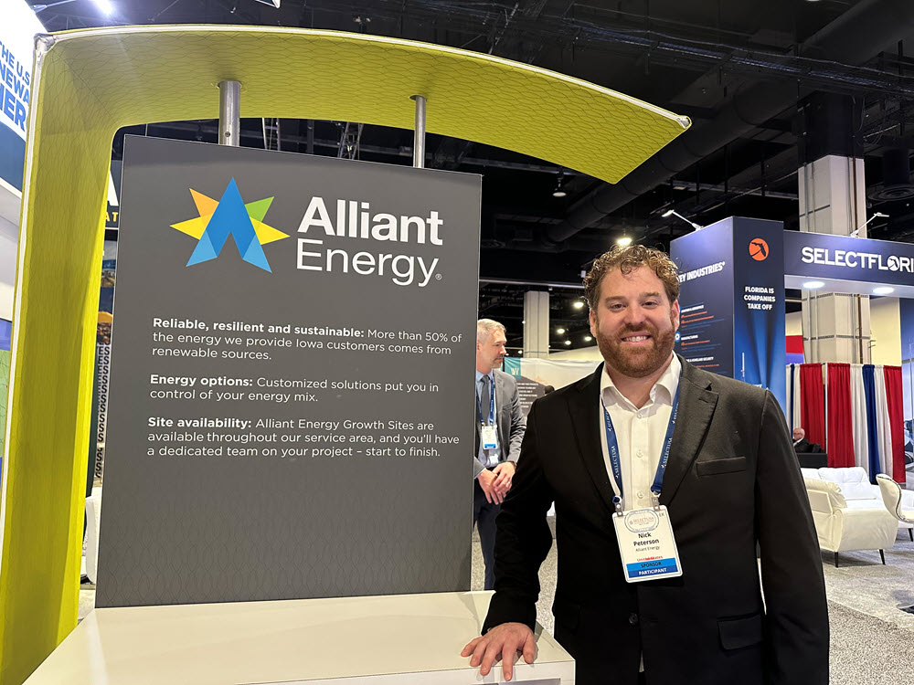 A person at a conference