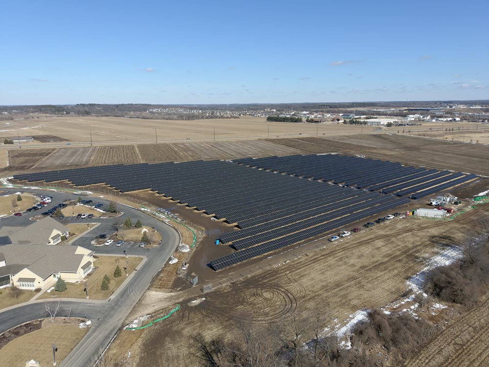 Janesville WI community solar photo