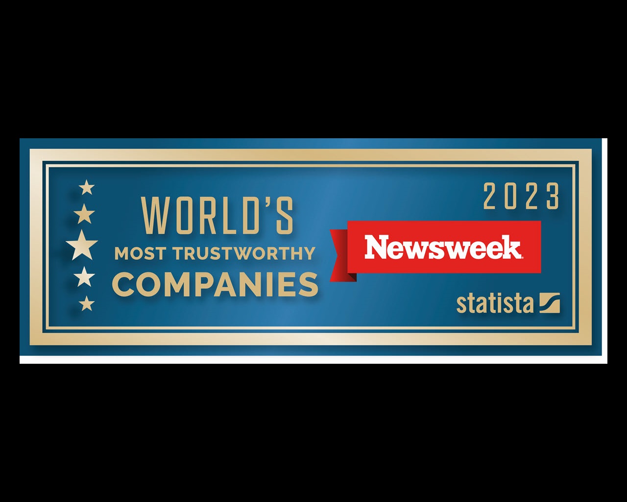 Newsweek's World's Most Trustworthy Companies Logo