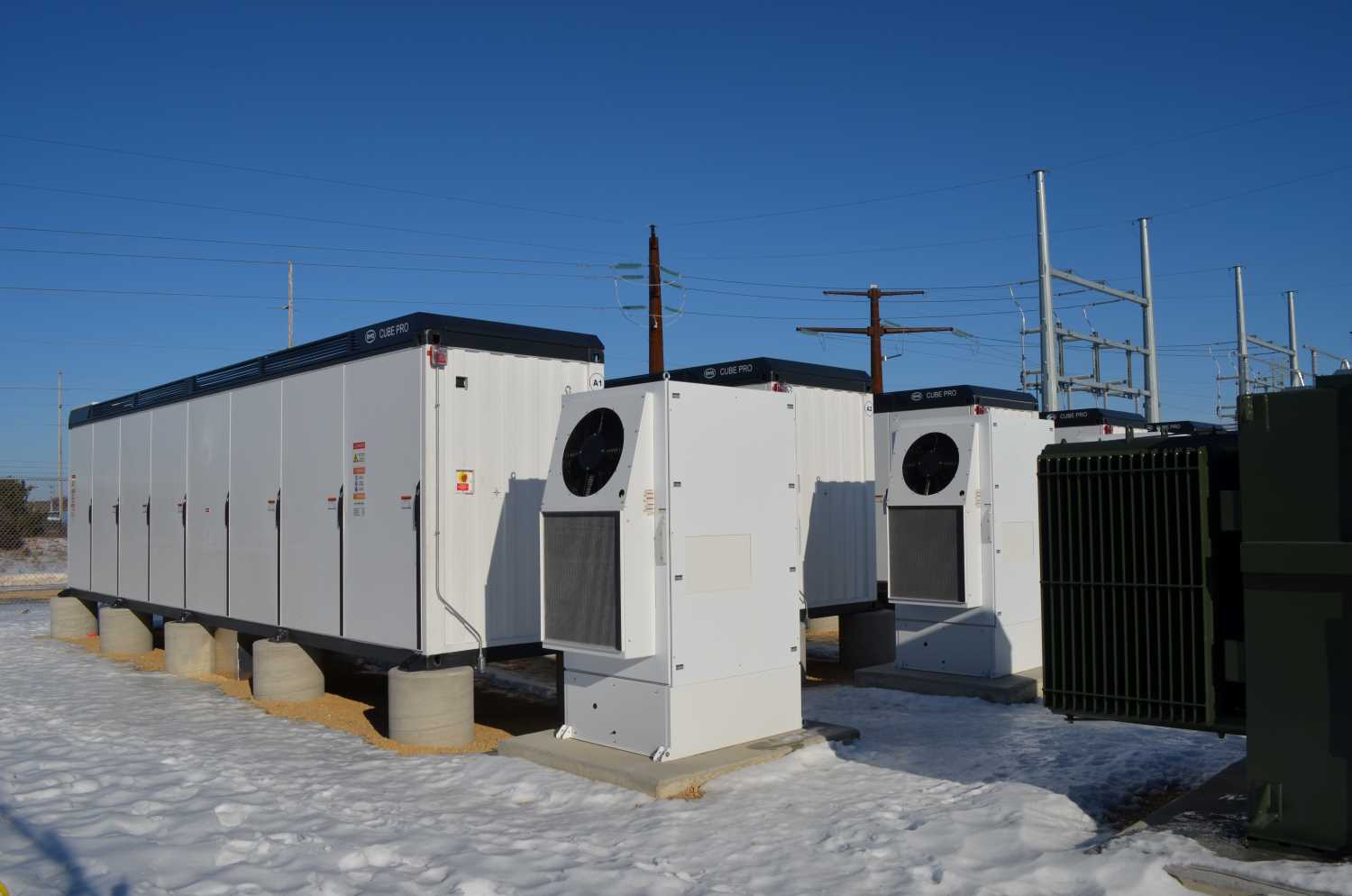 Portage battery facility structures