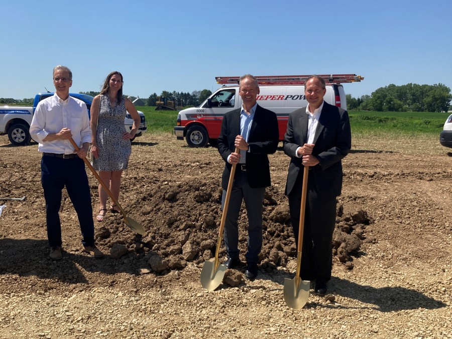 Yahara Solar Project Groundbreaking