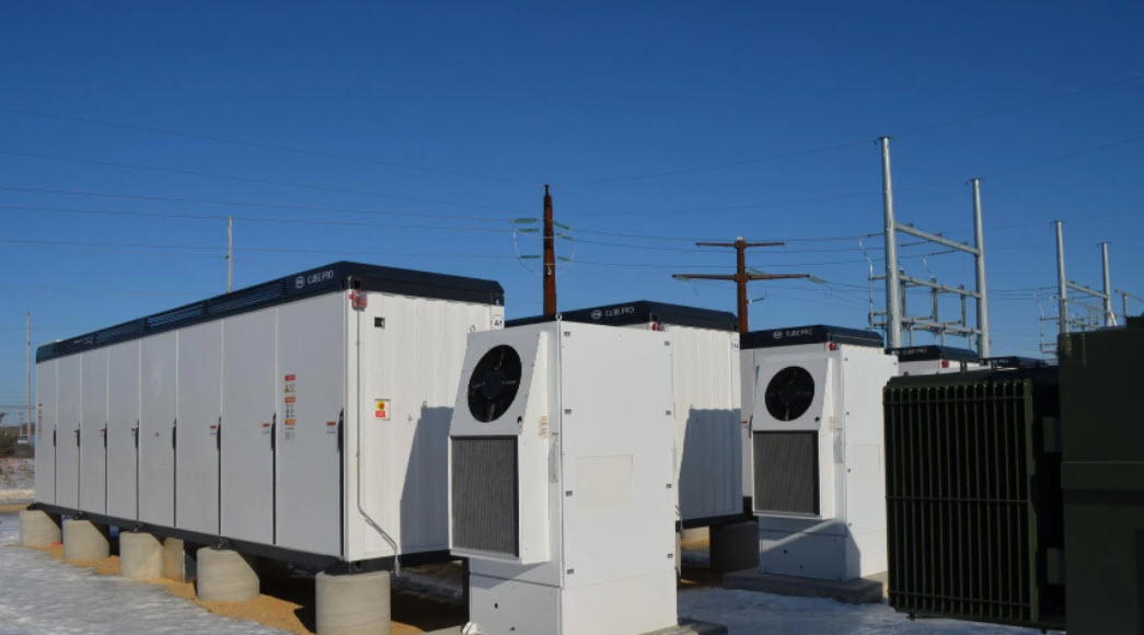 5-megawatt battery storage unit