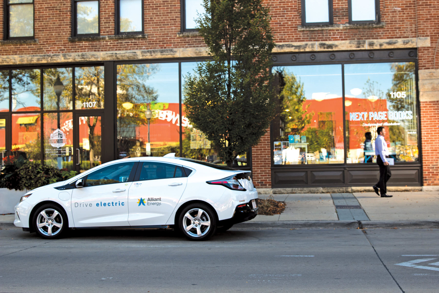 EV on street