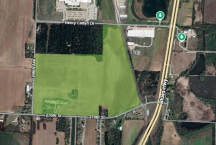 map of industrial park