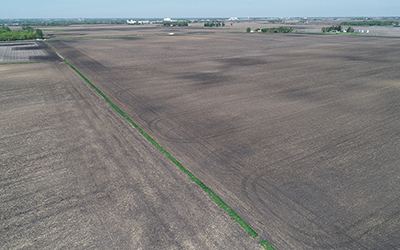 Aerial view of Prairie View Industrial Center