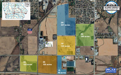 River City Industrial Park map