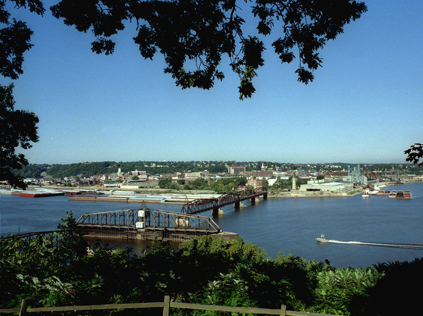 Dubuque skyline