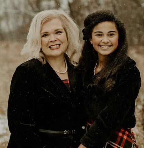Aimee and Avery Davis