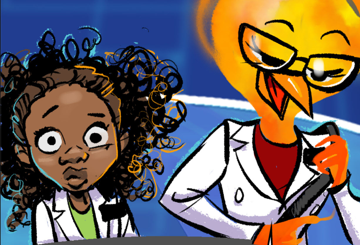 akilah comic book picture