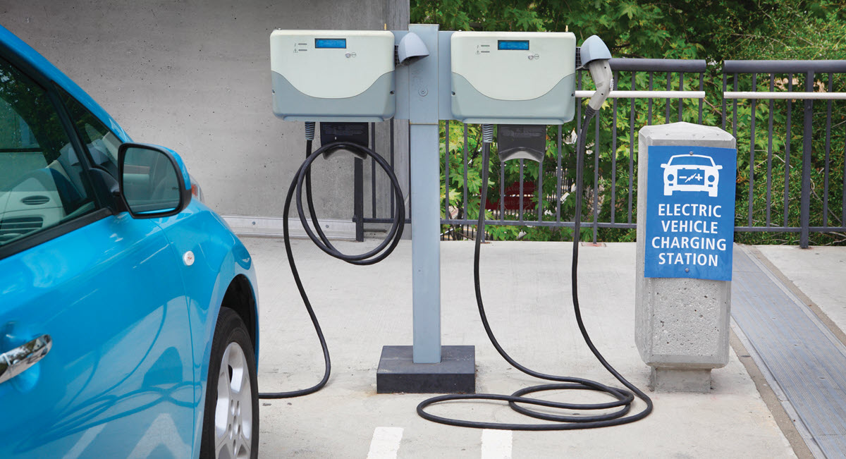 dual prong EV charger