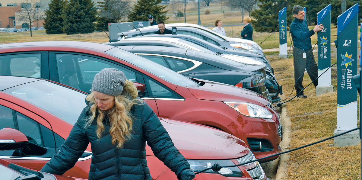 Alliant Energy EV chargers
